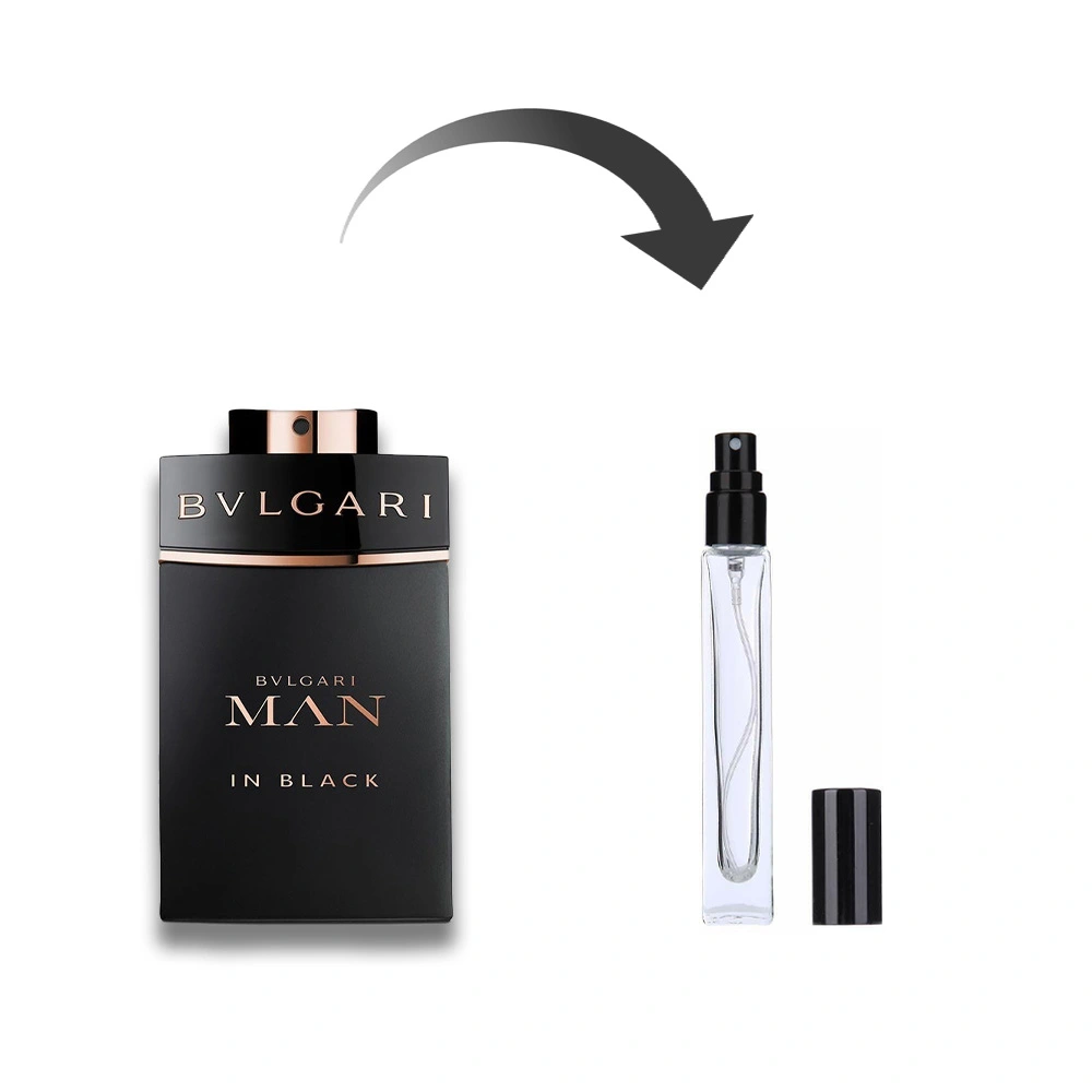 عطر دست ریز (دکانت) بولگاری من این بلک